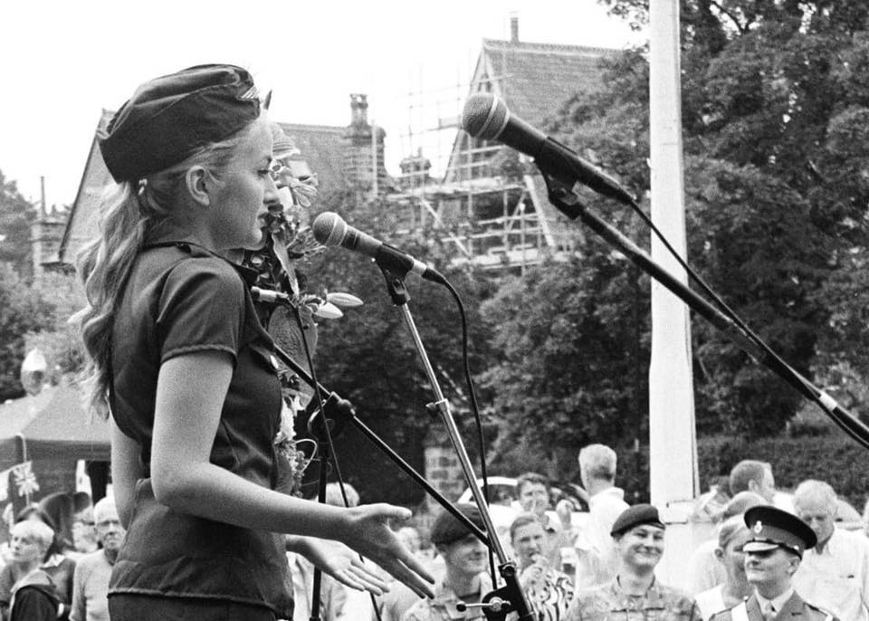 singing